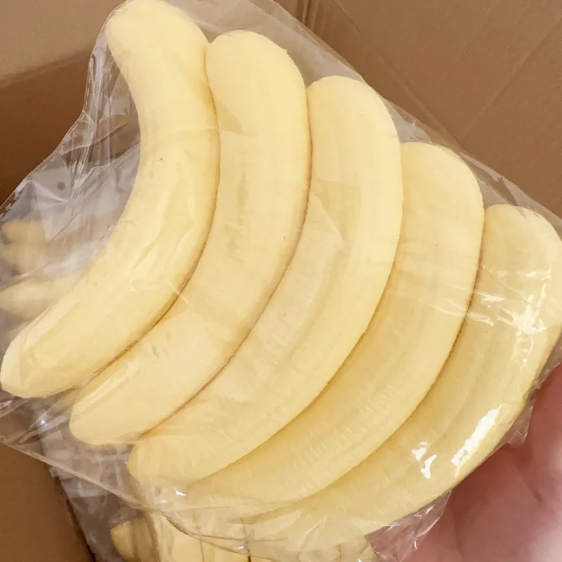 1 قطعة لعبة الموز اسفنجي بطيئة الارتفاع الأصفر الموز اللحم انتعاش ضغط لعبة مكافحة الإجهاد الإصدار الكرة اليد الاسترخاء هدية سوبر لينة