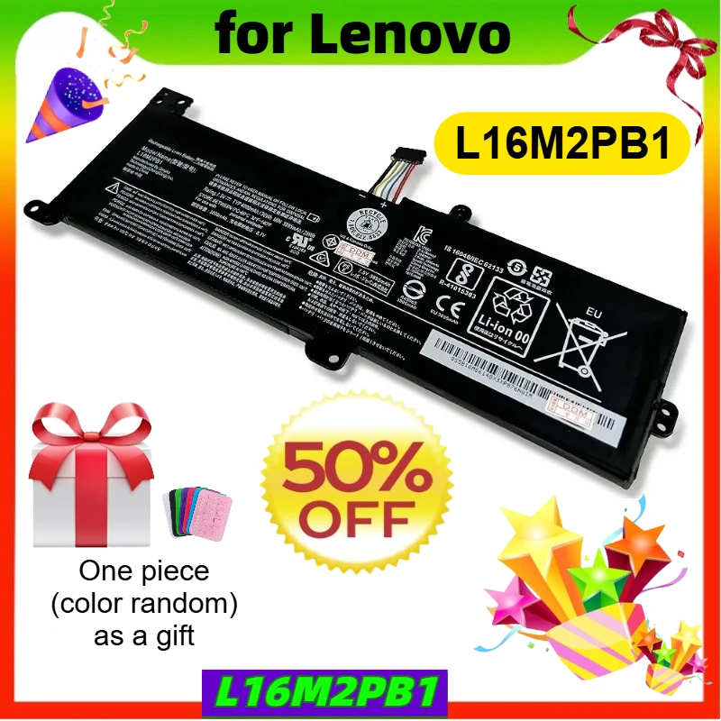 

L16M2PB1 Laptop Battery for Lenovo Ideapad 320 S145 520 130 V320 V1 L17L2PF1 L17M2PB7 L16S2PB2 L16M2PB3 L16C2PB1