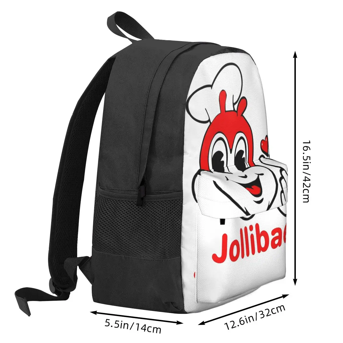 JOLLI BAE 3 JOLLIBEE Mochilas para Meninos e Meninas, Crianças Mochilas Escolares, Cartoon Kids Mochila, Bolsa de Ombro Laptop