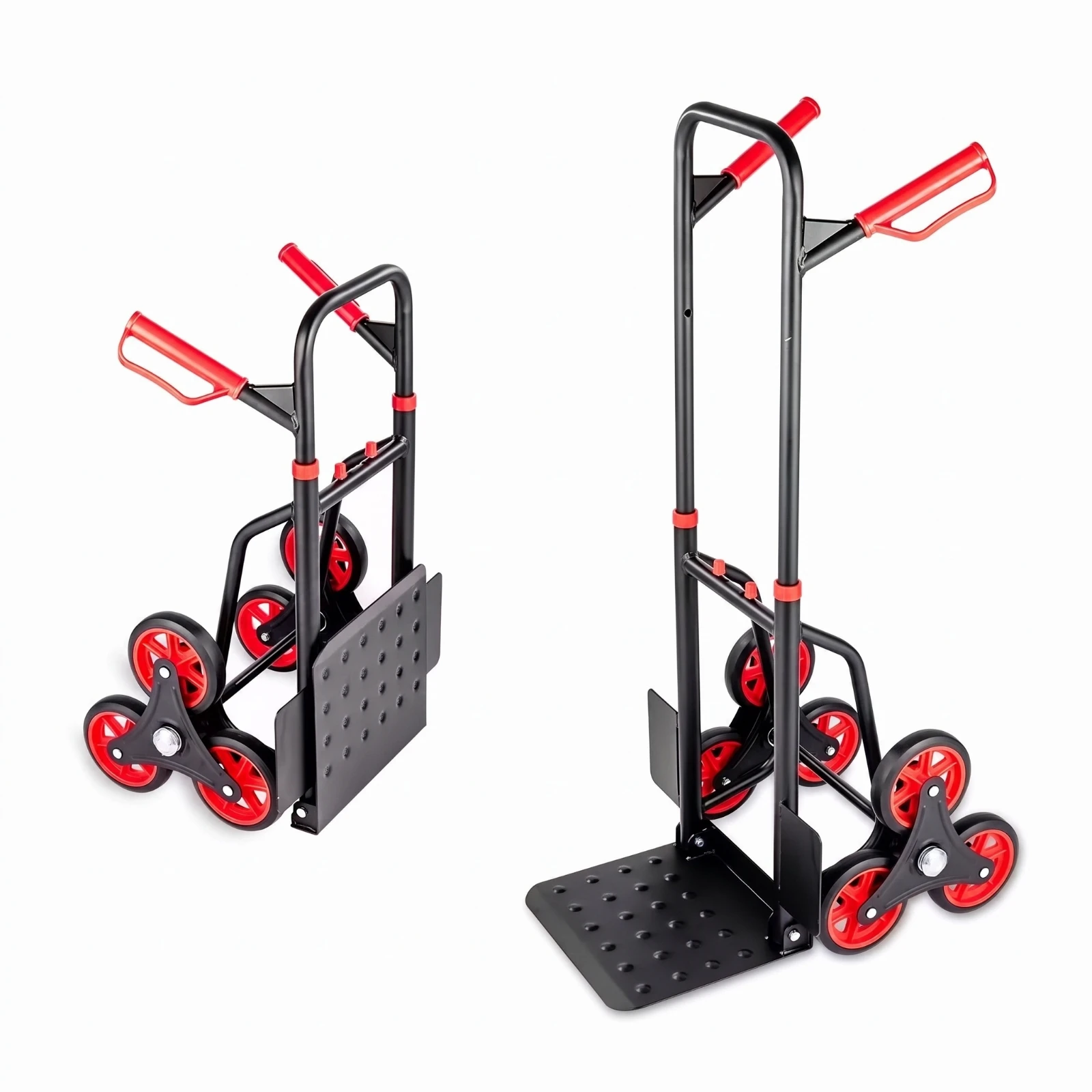 Stair-Climbing Hand Truck Compact Folding Hand Truck Stair Climbing Cart Portable Heavy Duty for Delivery Drivers, Stairs