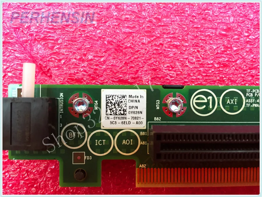 Genuine FOR DELL PowerEdge R210 Riser Card Board PCI-E - Y628N 0Y628N 100% Works Perfectly