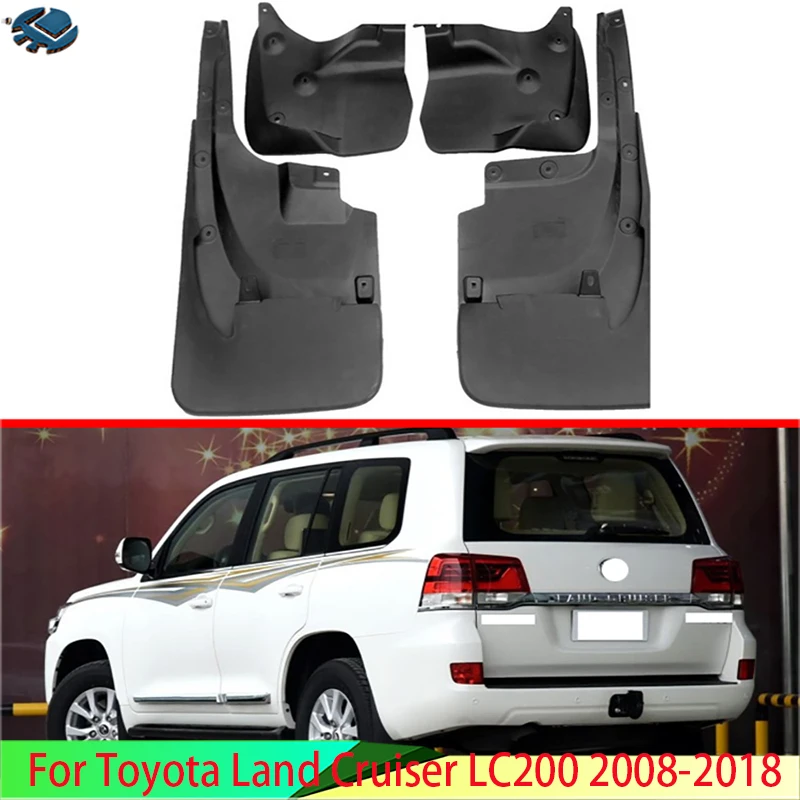 

Для Toyota Land Cruiser LC200 2008-2018 Брызговики от брызг крыло брызговиков 4 шт./компл. 2010 2012 2013 2015 2017