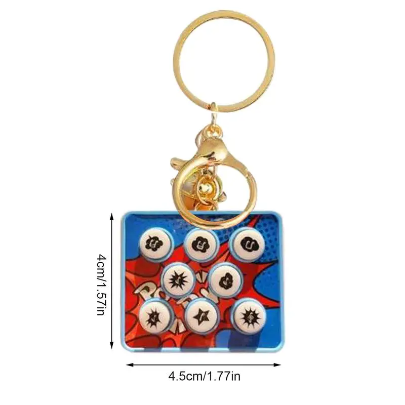 Keychain Pendant Bags Fart Machine Backpacks Keychain Cute Creative Bag Pendants Cartoon Bag Accessories Funny Stress Relief