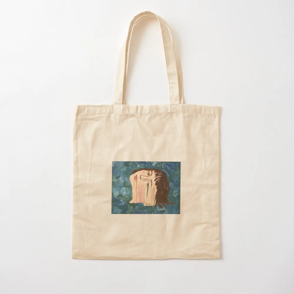 Abstract Melting Portrait Tote Bag