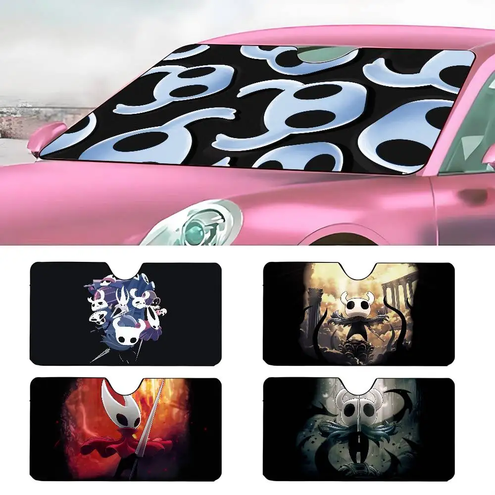 

Game H-Hollow Cute K-knight Car SunShade Parasol Car Windshield Sun Shade UV Protection and Interior Cooler