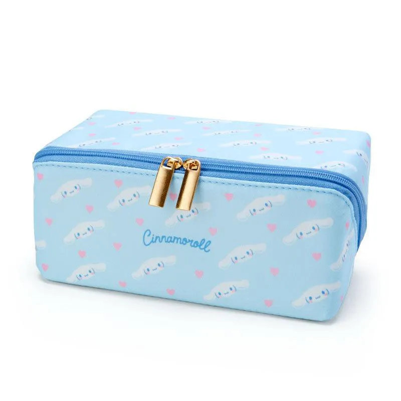 

Sanrio's New Hellokitty Cinnamoroll Dirt-Resistant Zipper Folio Storage Bag Student Creative Stationery Pencil Case Cosmetic Bag