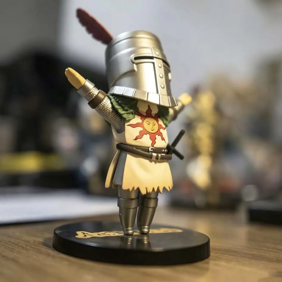 AA hot sale Dark Souls Figure Solaire Siegmeyer Oscar Ornstein Artorias Action Figure Pvc Statue Collection Model Toys for Gifts view 6