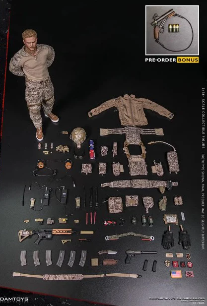 

DAMTOYS DAM 78065 1/6 Male Soldier Special Operations Development Group NSWDG AOR1 Model Full Set 12'' Action Figure In Stock