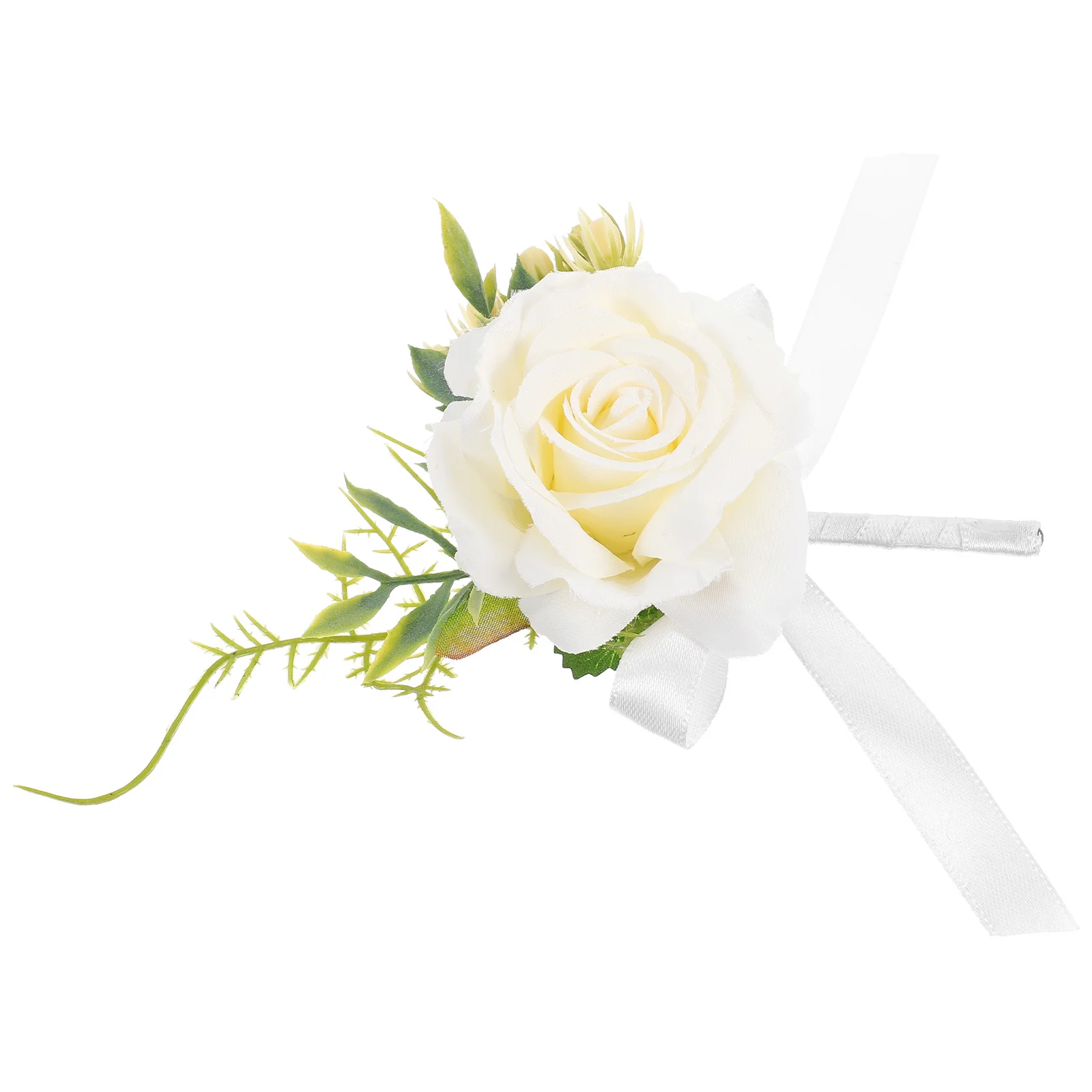 

Artificial Rose Boutonniere Fresh Classic Wedding Groom Corsage For Men Suit Decoration Simulated Flower Accessories Bridal