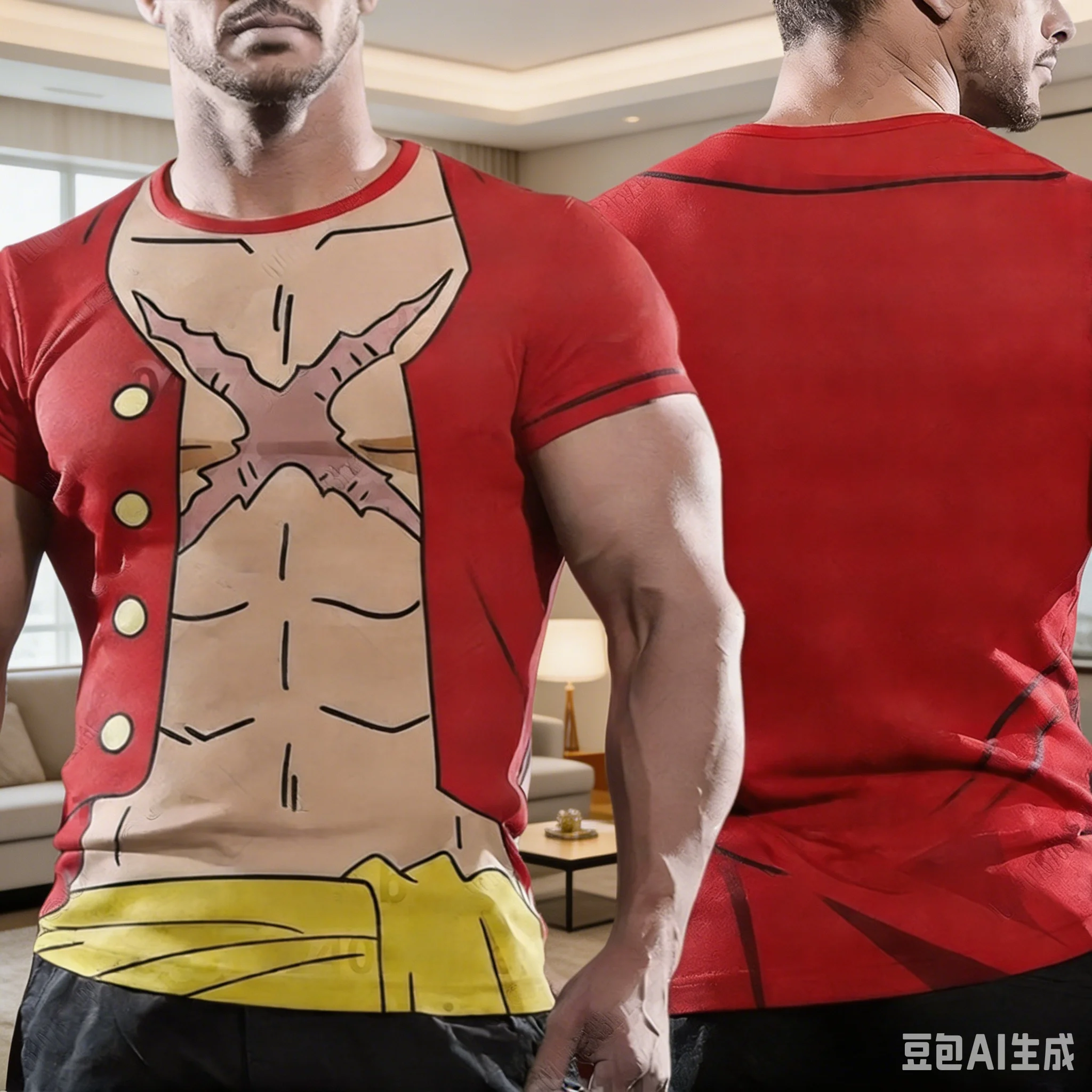 

Summer New Arrivals Luffy Cosplay T-shirt One Piece 3D Printed Men's Women Short Sleeved Top Fashion Casual Kids Tee Shirt