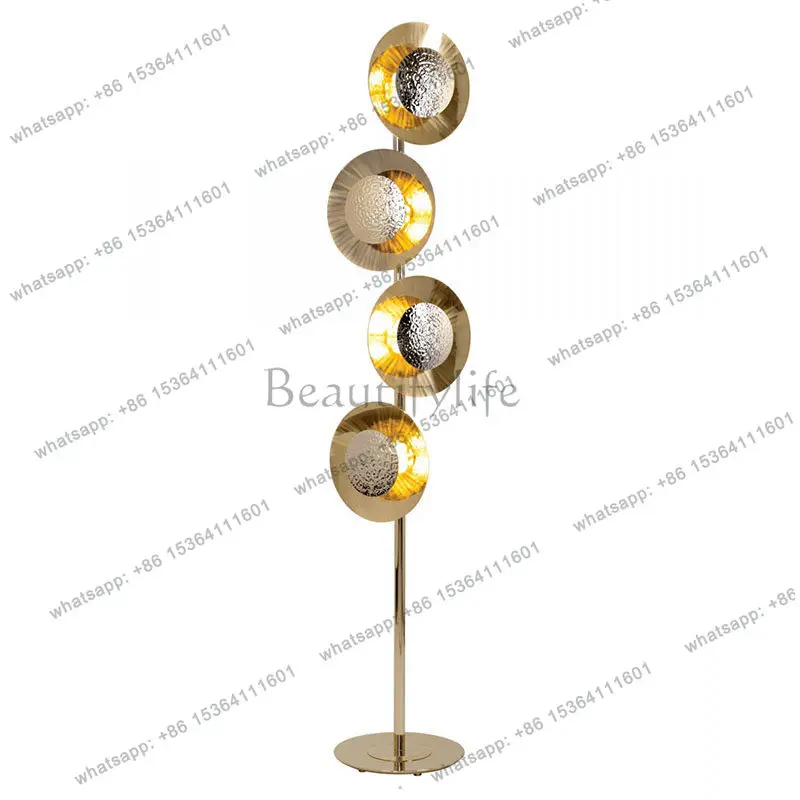 

Postmodern light luxury sun simple hardware creative art Nordic American floor ornaments
