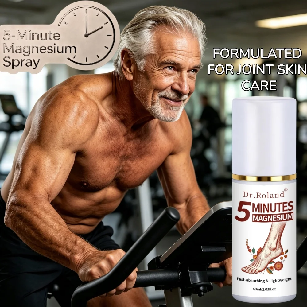 Magnesium Spray with Turmeric, Calendula & Mint, Fast-Absorbing Non-Greasy Moisturizing Care for Back, Knees, Shoulders & Ankles