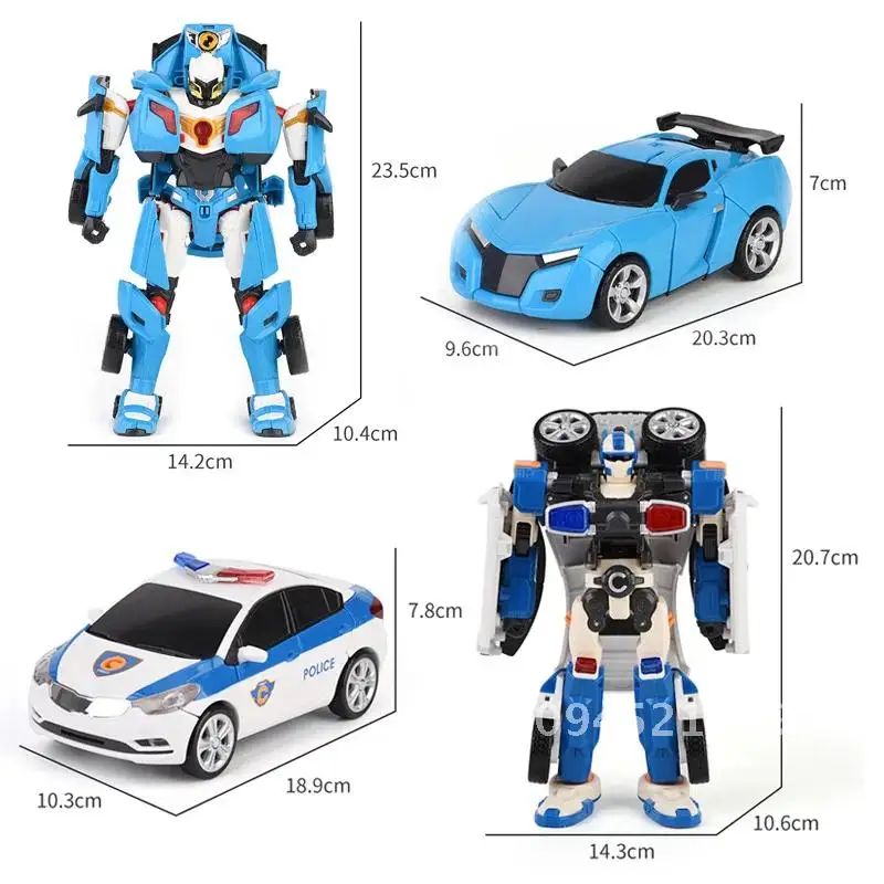 Big!!!Overseas Version Tobot Transformation Robot to Car Toys Korea Cartoon Brothers Anime Deformation Car Airplane Toys