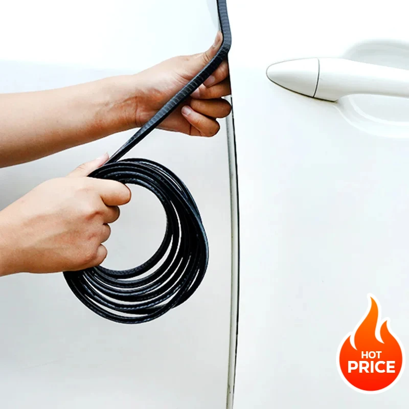 

Universal Car Door Edge Protector - Steel Plate Anti-Scratch Strips, Decorative Bumper Guard for Enhanced Vehicle Safety