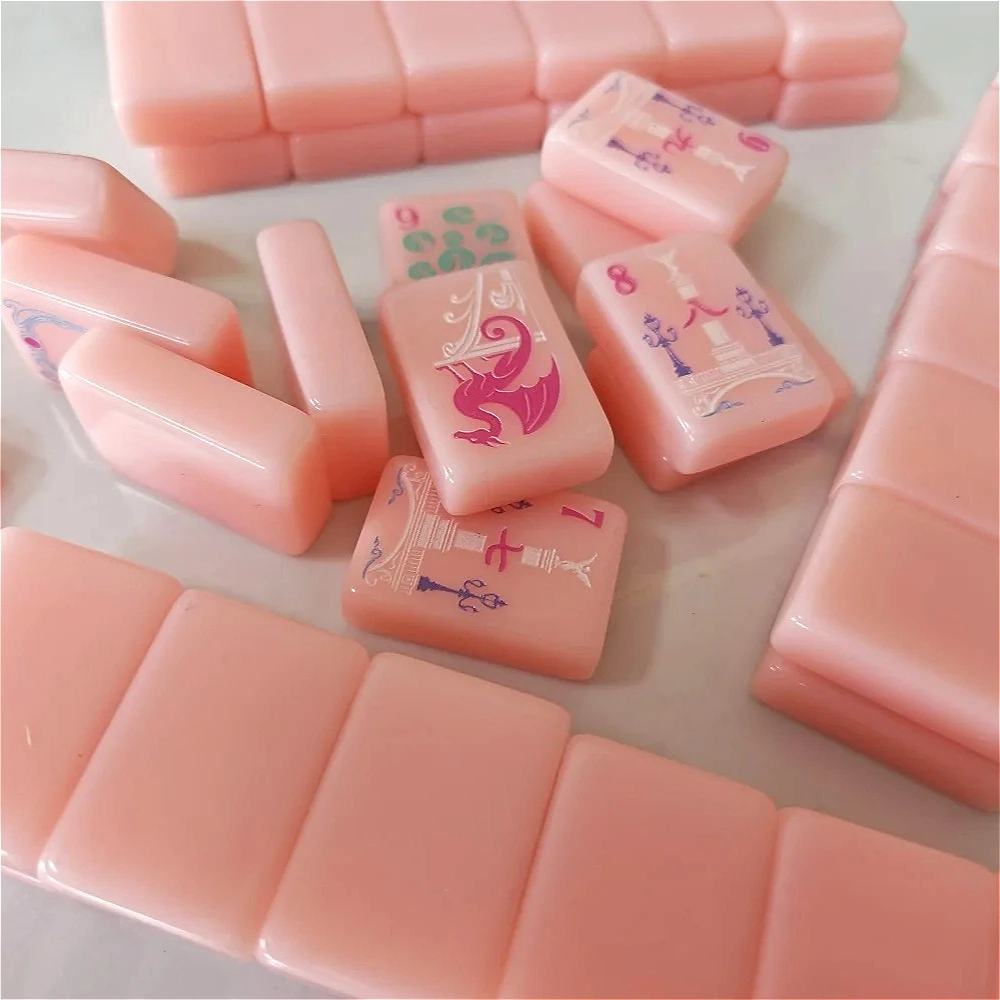مجموعة ماجونغ أمريكية وردية زا - مراجعة Board Game Mahjong وسعره