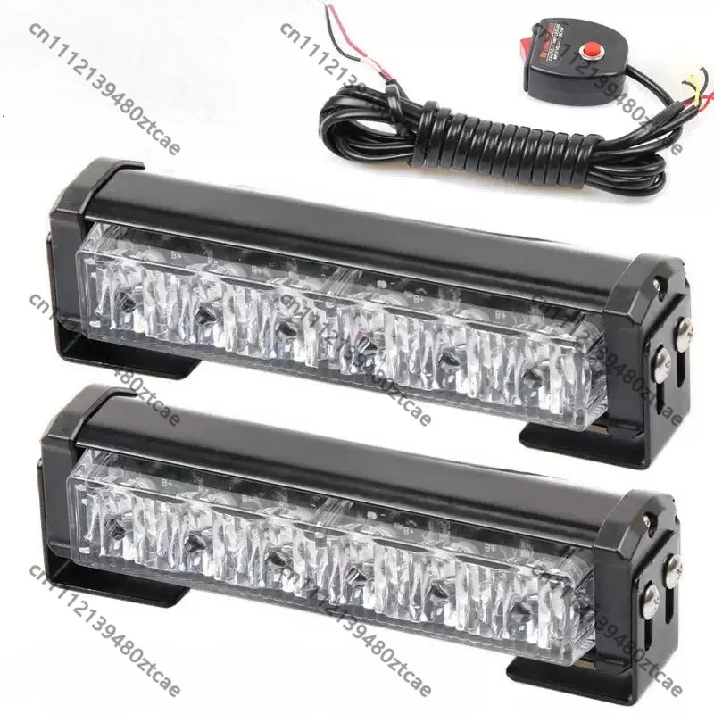 Remote Control Color‑Changing Strobe Warning Light for Car Grille,High Brightness Daytime Running Light for Motorcycle Engineer
