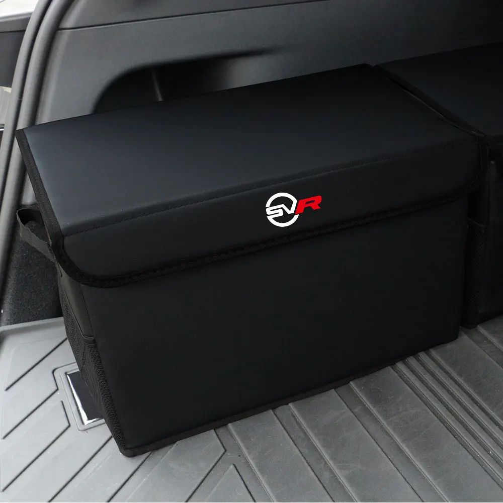 Car Trunk Storage Large Capacity Box Auto Tool Storage Bag Folding Boxs For Land Rover SVR Range Evoque Defender L322 LR2 Evoque