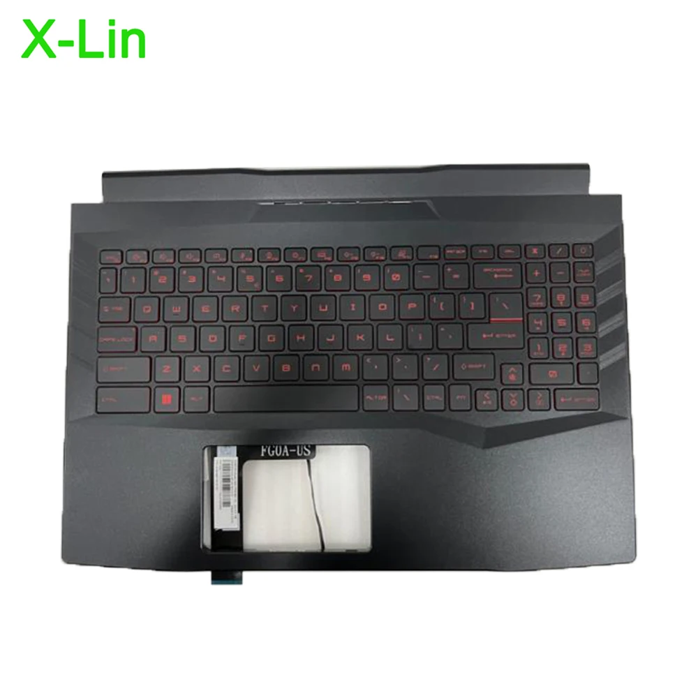 For MSI GL66 MS-1581 1582 1583 laptop keyboard with backlight palmrest cover case