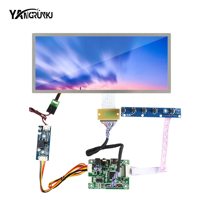 

10.3 Inch Display screen 1920x720 IPS LCD Driver board 800 Nits Display DJ103IA-03B for Automotive Display