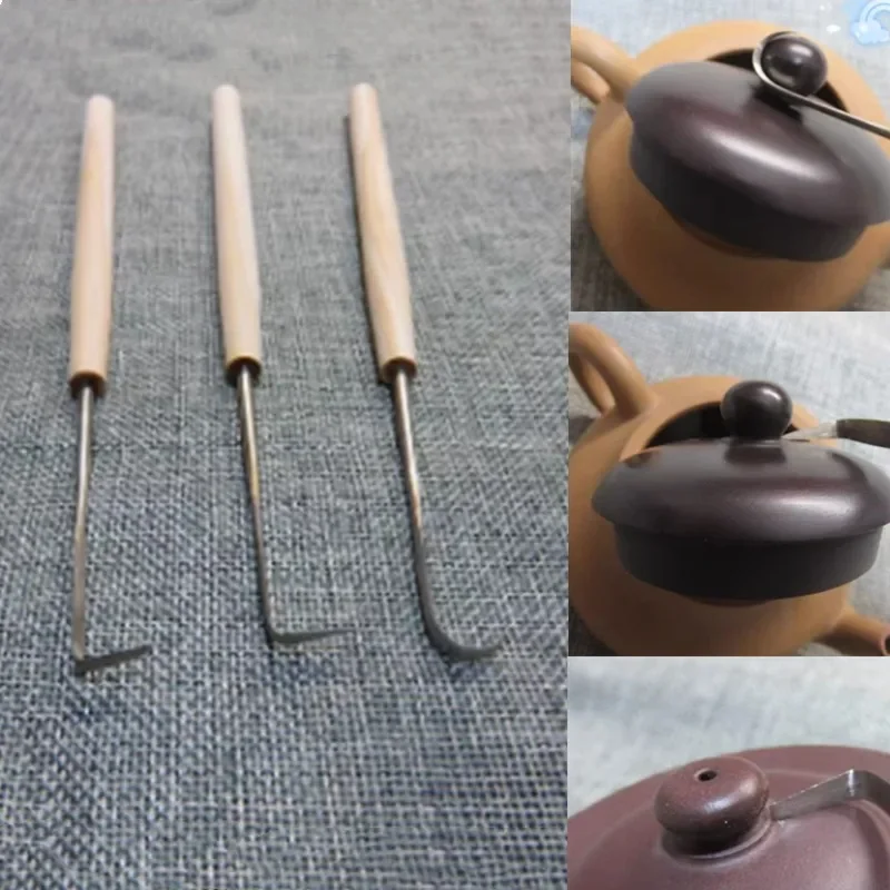 3Pcs/Set Pottery Pu… - image