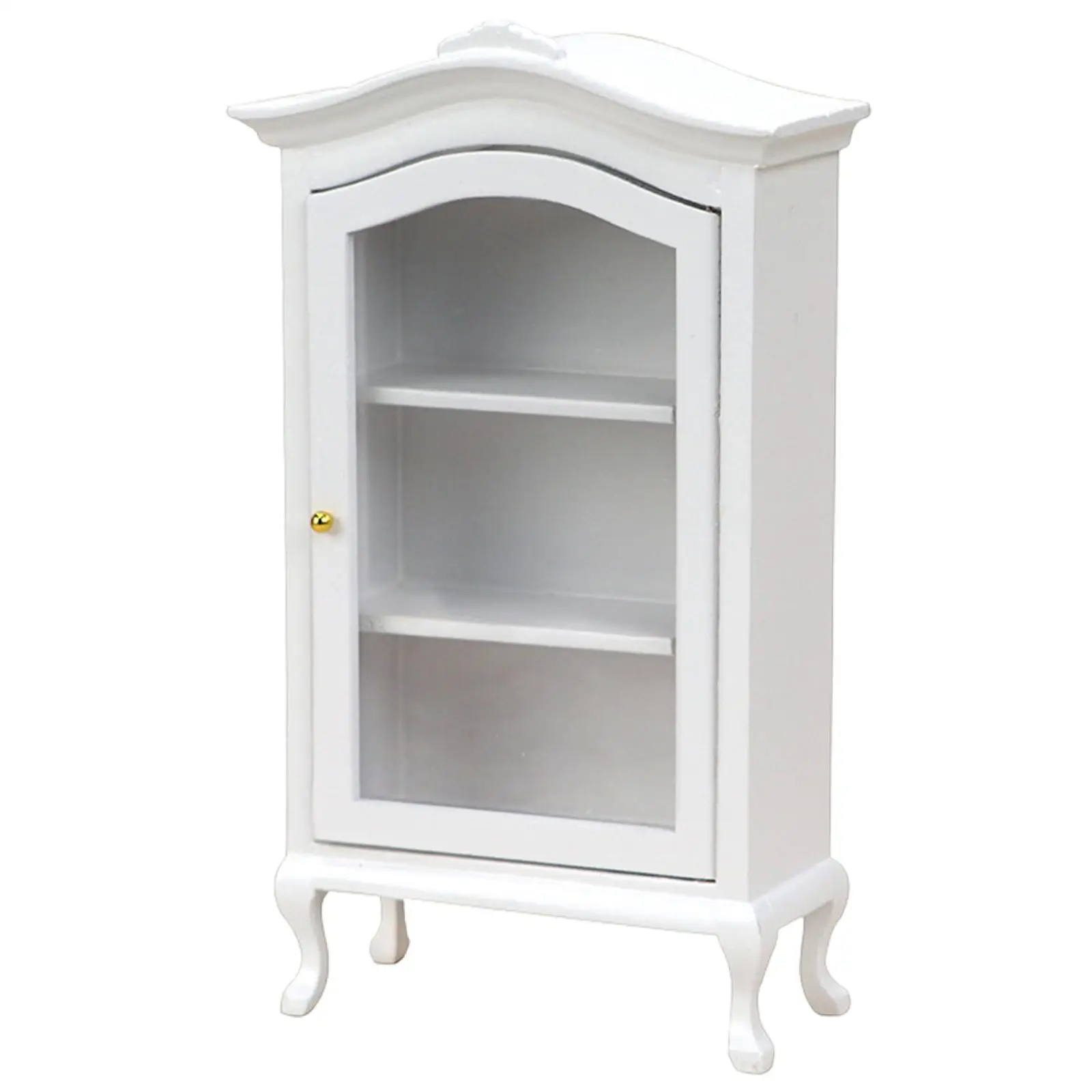 Wooden Miniature Cabinet, Photography Props Storage Cabinet Decoration Dollhouse