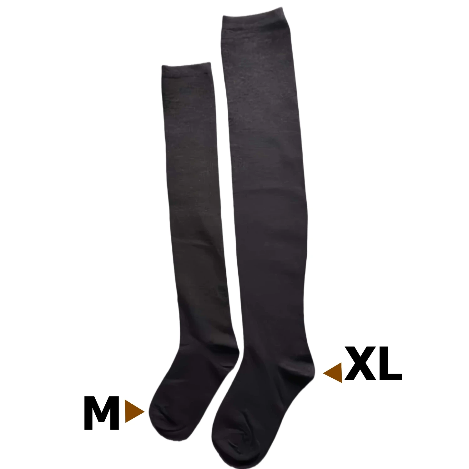 

Plus Size Knee-High Socks Women Slimming Long Tube Elastic Stockings Thigh High Socks Leg Shaping Stocking for Curvy Woman XXXXL