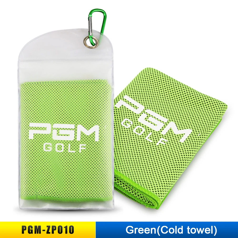 PGM Portable Golf Towels Microfiber Fabric Waffle Pattern Golf Towel with Carabiner Clip to Quickly Remove Sand,Dirt and Sweat