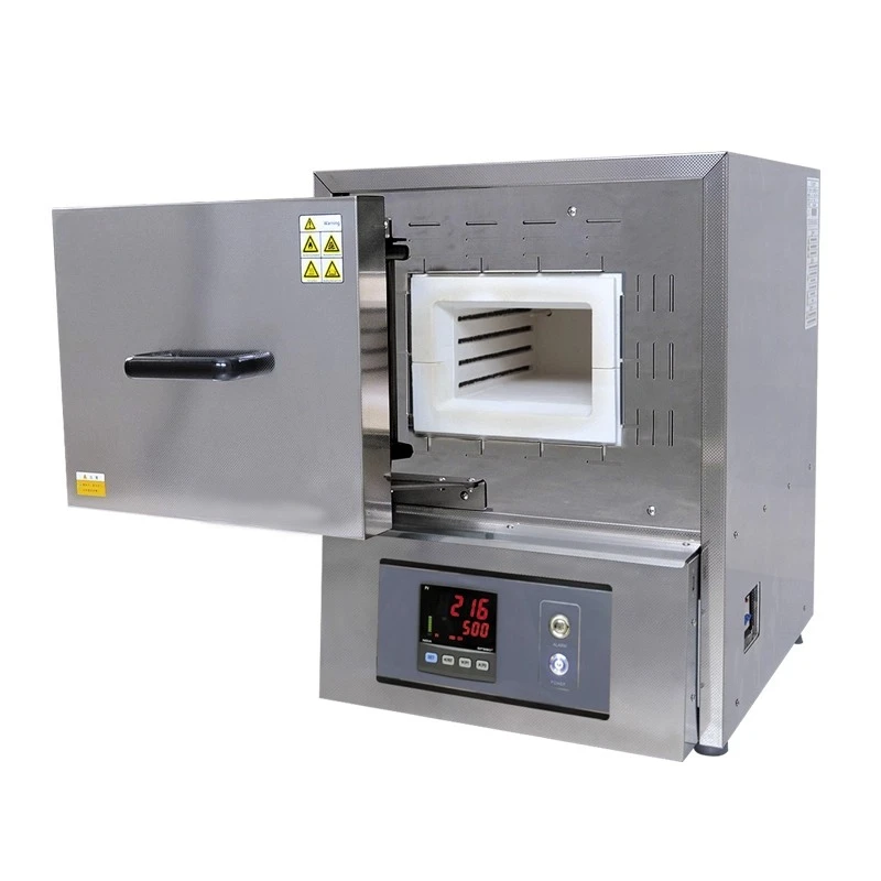 Test Official MFLC1000°C Ceramic Fiber Muffle Furnace High Temperature Furnace Industrial Furnace Laboratory Instrument Ashing