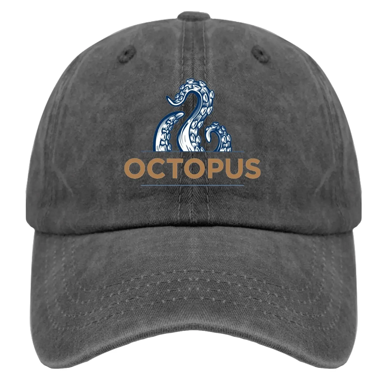 I'm Really an Octopus Cap Vintage Baseball Caps for Men Outdoor Sports Baseball Hat Classic Washed Cotton Dad Hats