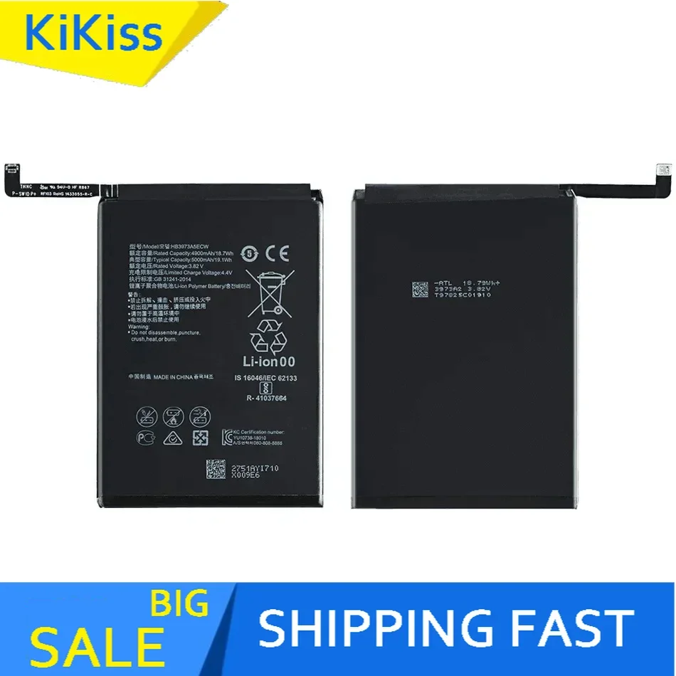 Mobile Phone Batteries 5000mAh For Huawei Mate 20 X 20X/ For Honor Note 10 Note10/ For Honor 8X Max 8XMax Portable Battery