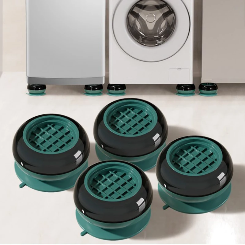 Washing Machine Stabilizing Pads Set of 4, Base Support and Anti-Vibration Foot Pads.