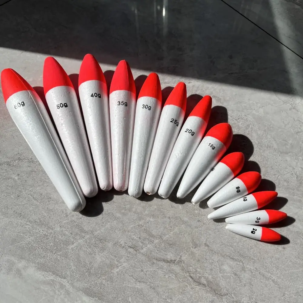 

5PCS Insertable luminous stick EVA Fishing Float Rock Fishing Dual-purpose Buoy Sea Fishing 2g-50g Sea Fishing Floats
