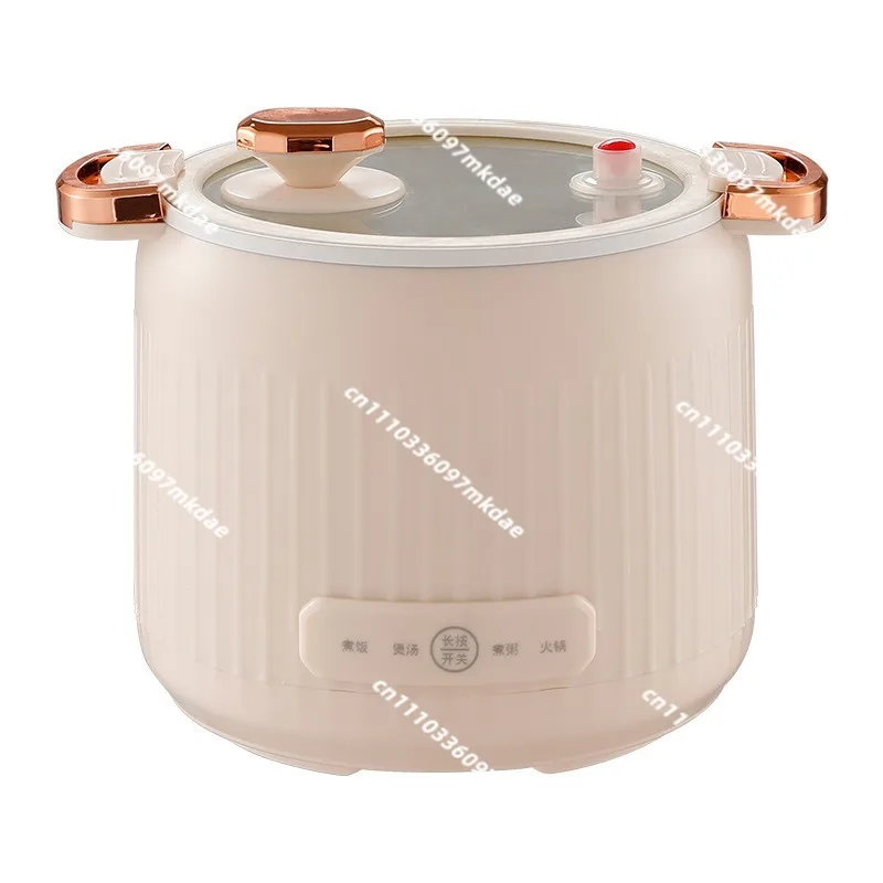 Mini smart home multi-functional dormitory electric heating, small rice cooker with rice, soup and porridge