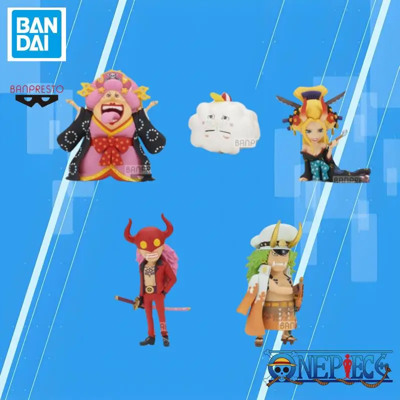 

BANDAI BANPRESTO ONE PIECE Wano Country Анимационные периферийные устройства Модель Гаражный комплект Украшения любимый подарок для мальчиков Коллекционная