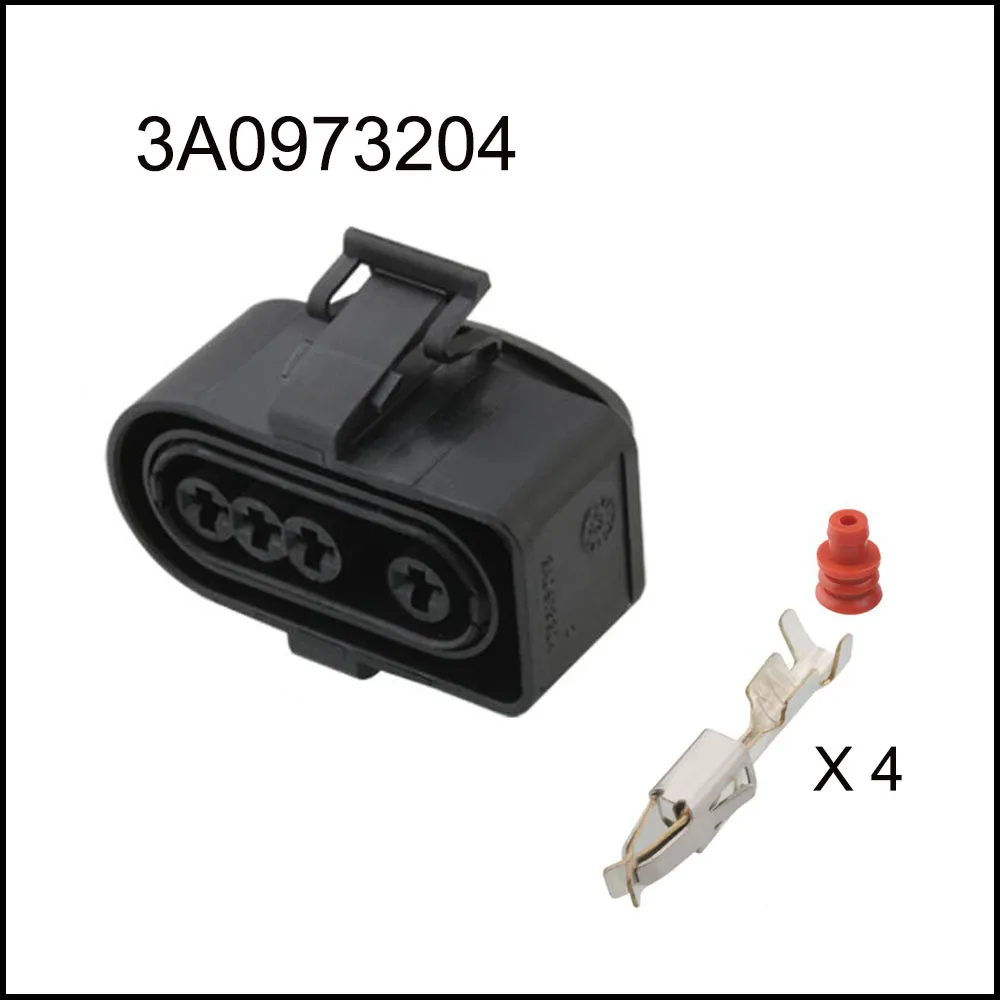 Imagem -05 - Conector Impermeável Automático Pinos Plugue Automotivo Soquete Masculino Família Inclui Selo Terminal 100conjunto 357919754