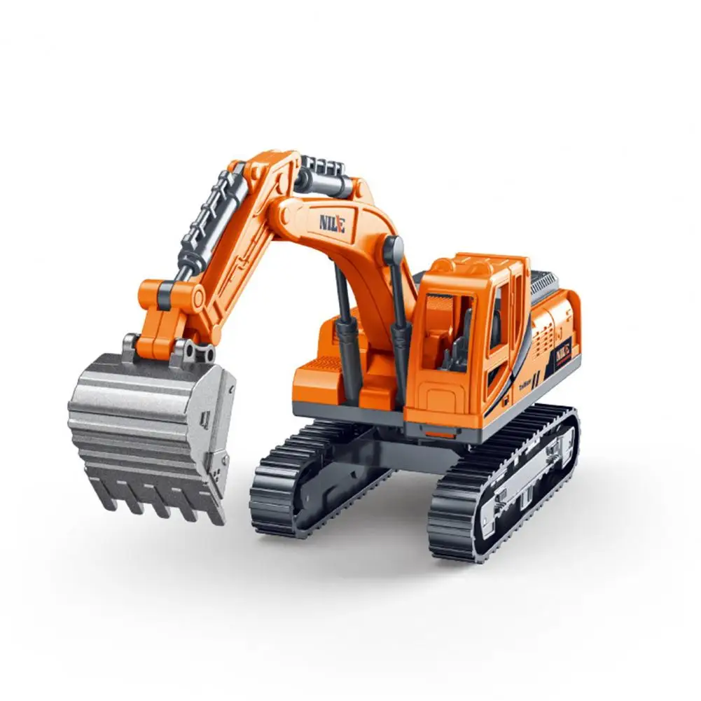 

Realistic Excavator Model Realistic Kids Excavator Toy with Movable Joints 360 Degree Rotation Construction Vehicle for Toddlers