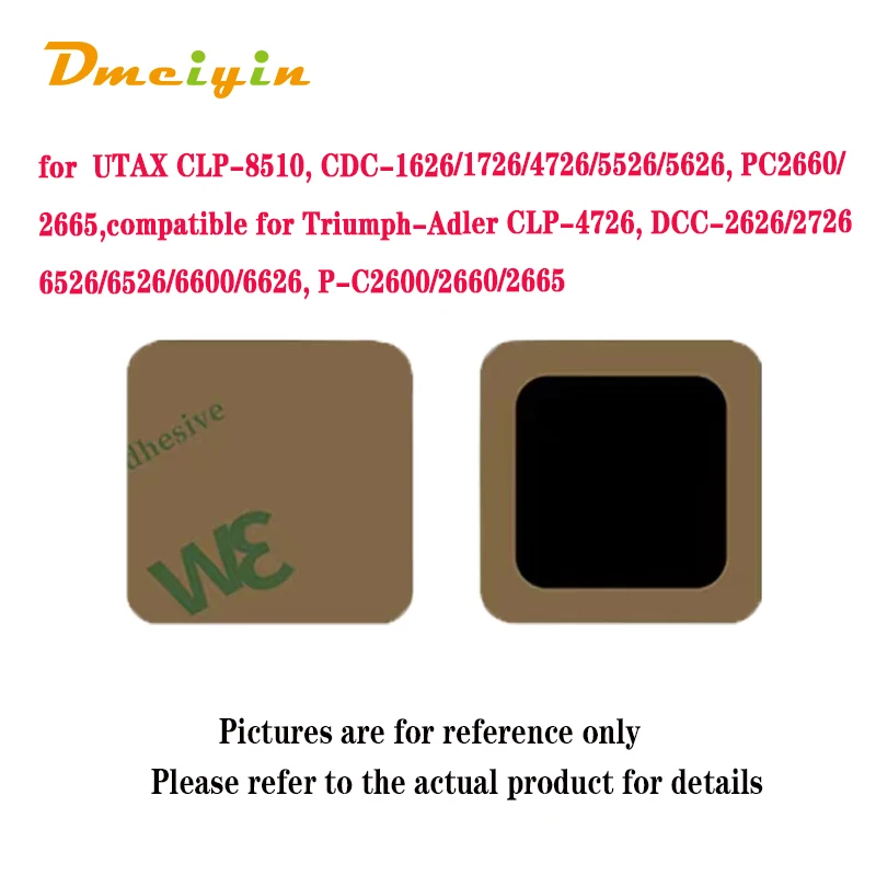 WW Version BK/C/M/Y Color 4472610010/4472610011 Toner Chip for UTAX CLP-8510/CDC-1626/1726/4726/5526/5626/PC2660/2665