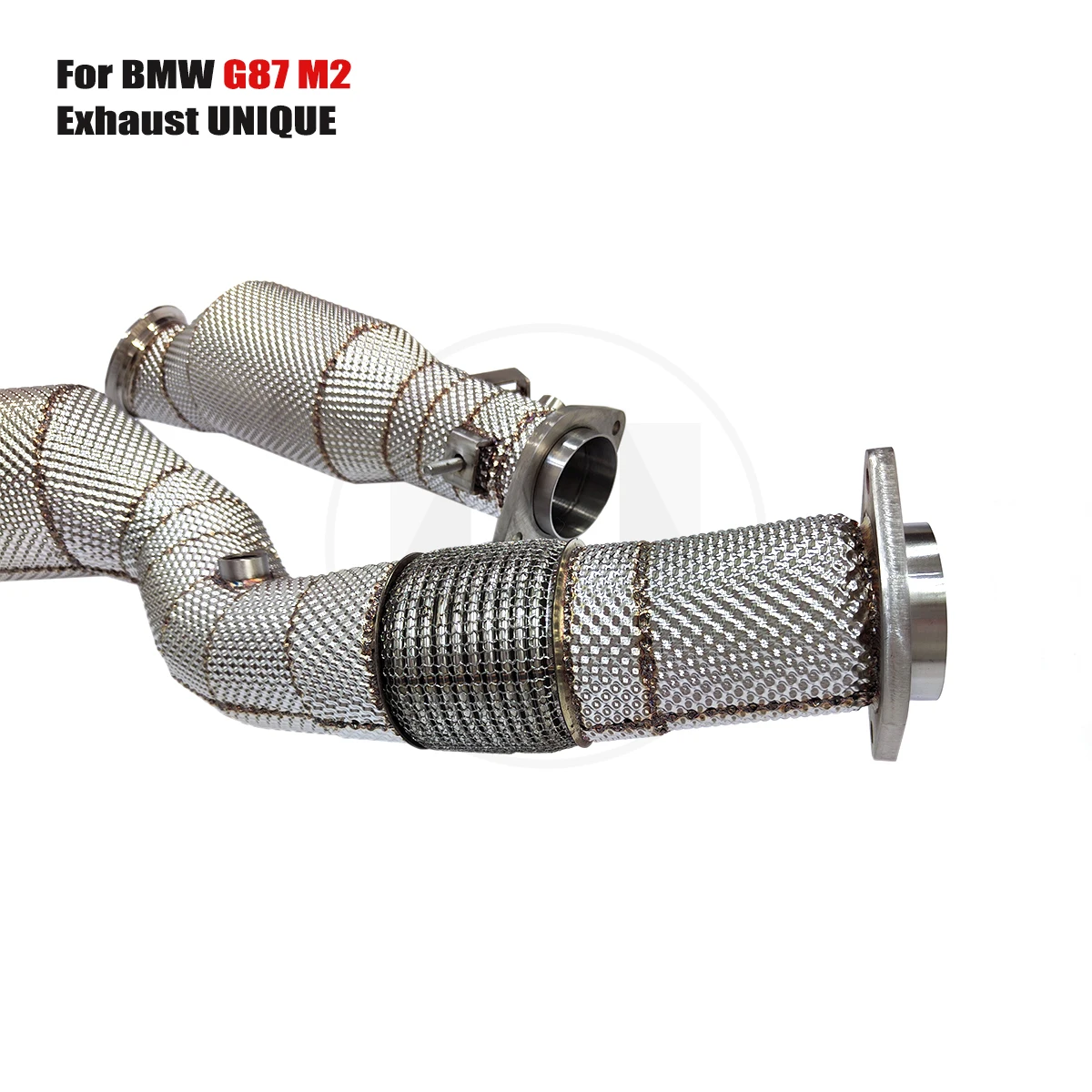 UNIQUE For 2021+ BMW G87 M2 S58 3.0T No engine light opf downpipe With insulator downpipe With cat/without cat exhaust pipe