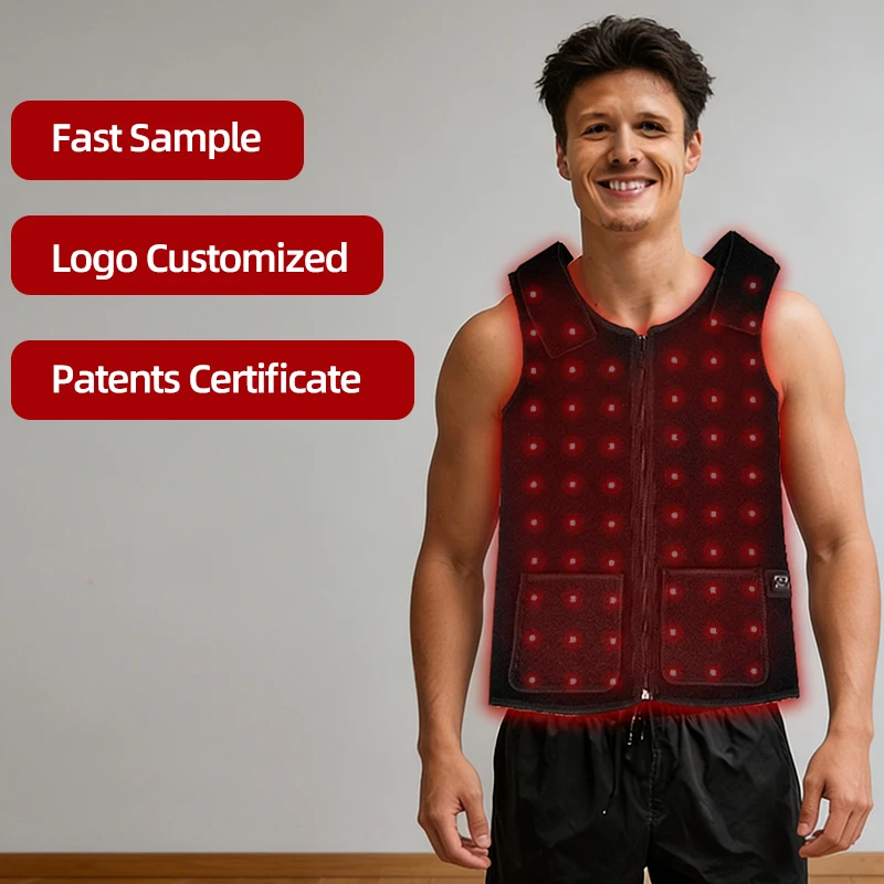 Bulk Order Red Light Therapy Apparel 184 LEDs Double Wavelength Brand Customization