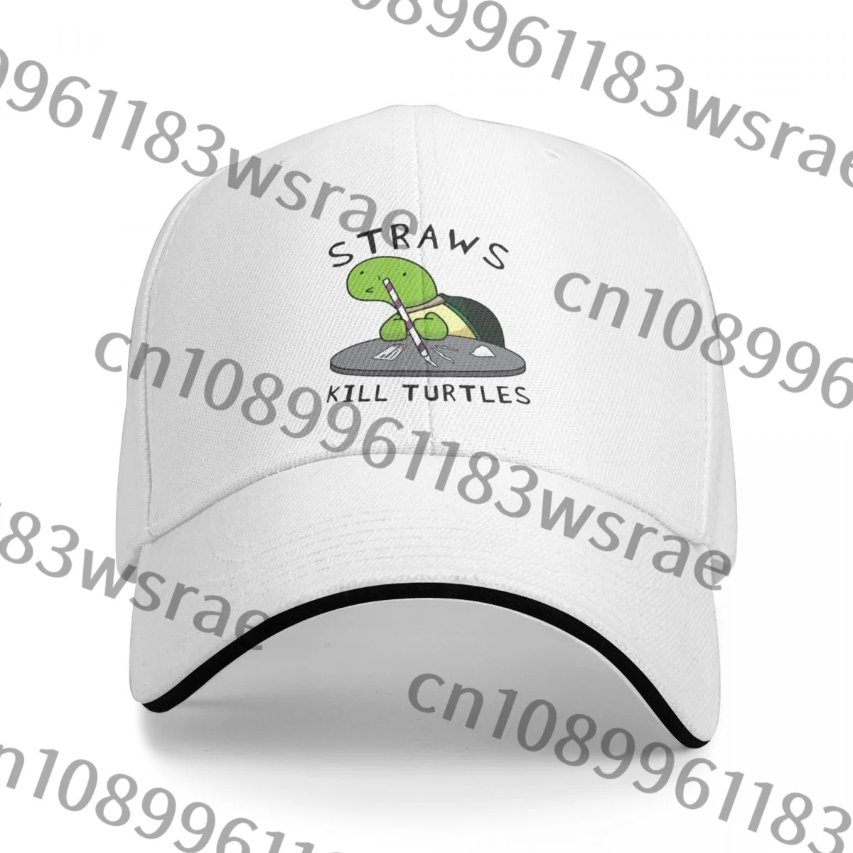 Pajillas Kill Turtles Sport para mujer, gorra de béisbol, sombrero