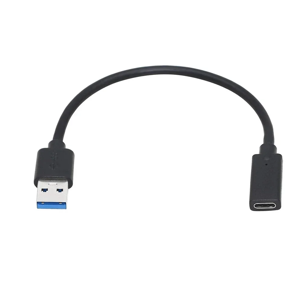 

USB 3.0 A Male To Type-C Female Converter Adapter 5Gbps Data Cable for Computer Charger USB-A Port Connect with USB-C Device