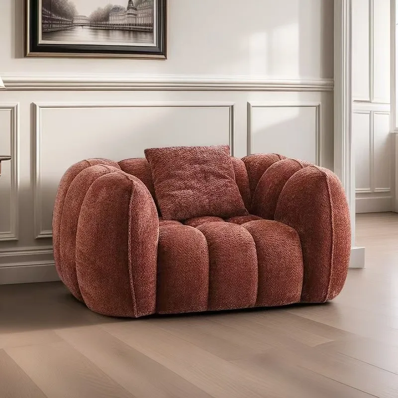 

sofa cream style retro single living room small apartment modern designer bed and breakfast straight row three people