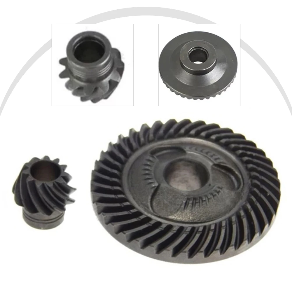 Gear Set For Angle Grinder Power Tool Black Angle Grinder Tool Replacement Part Engineering Accessories Heavy Duty