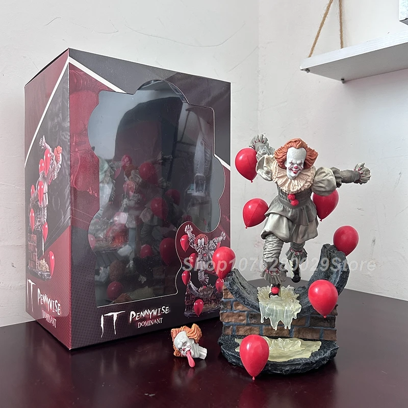 NECA-figura de acción de Pennywise Joker, capítulo 2, Pennywise, Deluxe 1/10, figura completa, excelente modelo coleccionable, juguete de regalo