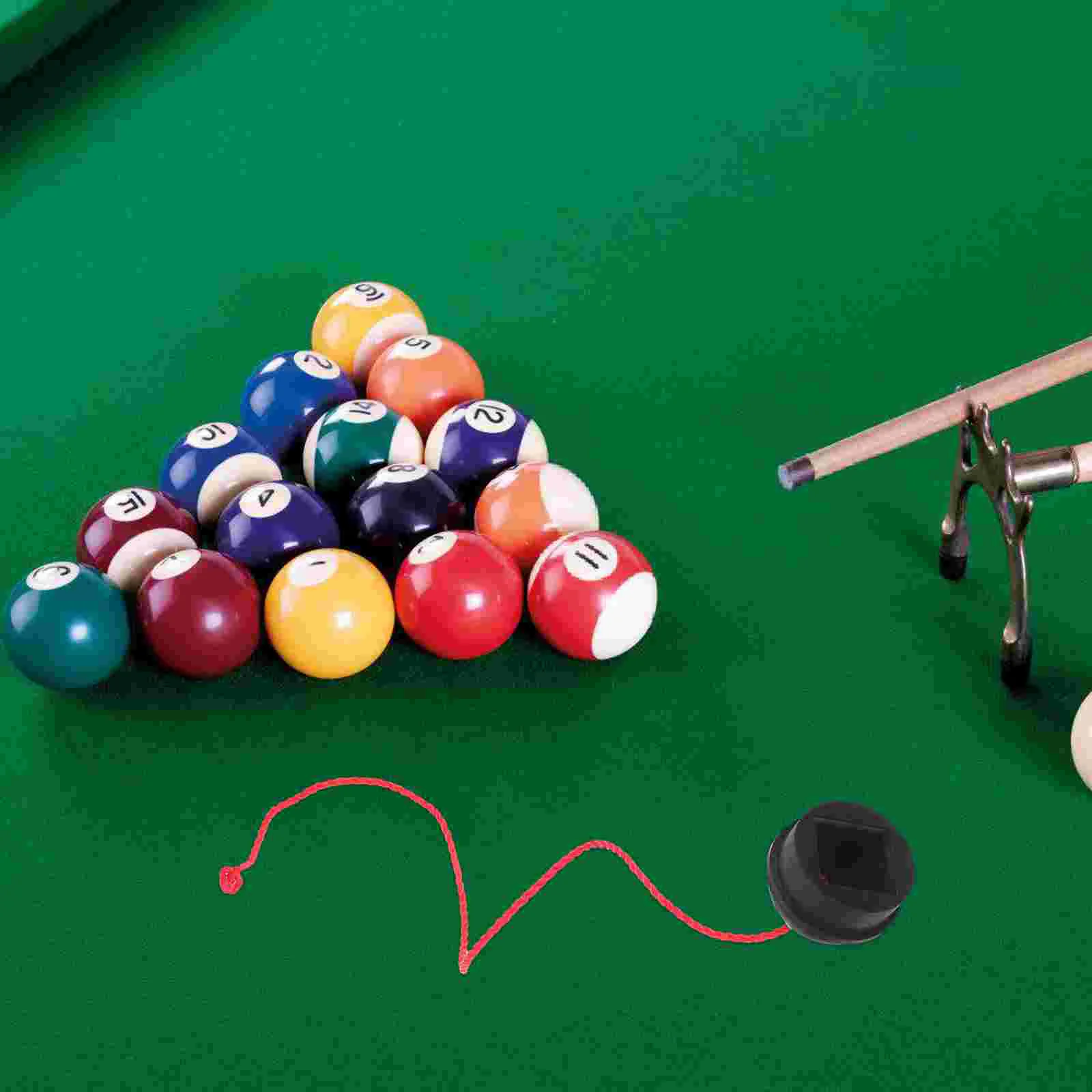 Schokoladenpulver-Schutzbox, Pool-Kreidehalter, Werkzeug für Billard-Zubehör, Zubehör, Snooker-Queue, Gummihalter