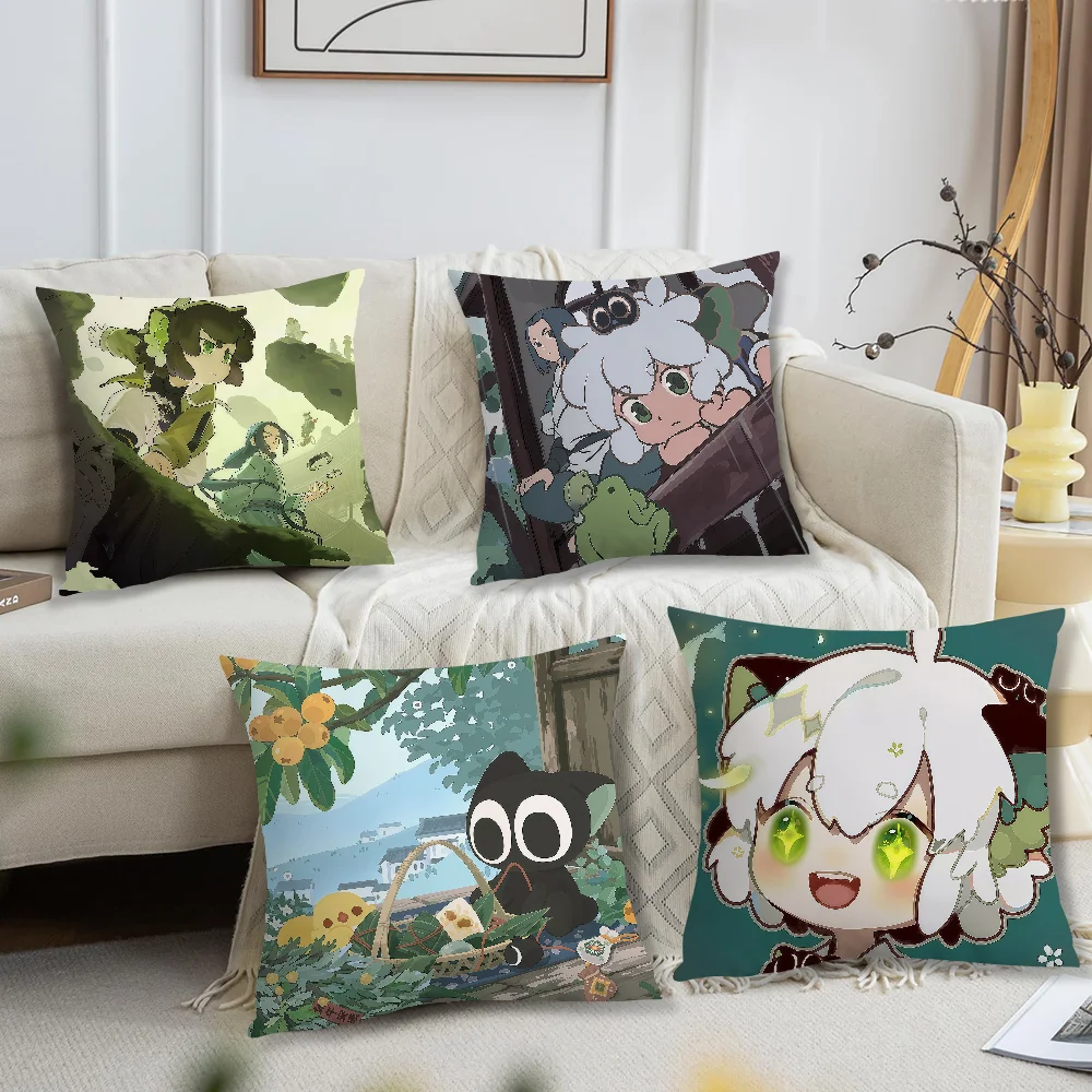 Movie T-The L-Legend of H-Hei 2 Kawaii cushion cover For Pillow Printing Sofa Decoration Home Car Room Office Nordic Simplicity