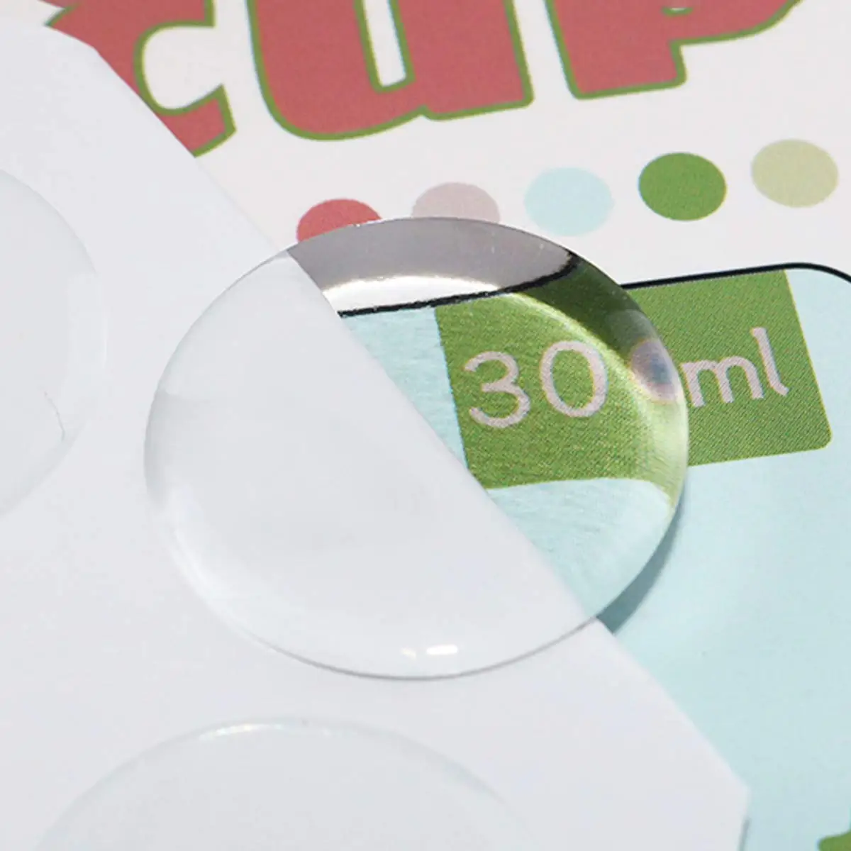 Transparent Resin Round 3D Dome Stickers Cabochons Multi-Size 8-58mm DIY Charm Anniversary Festival Gift Making Accessories