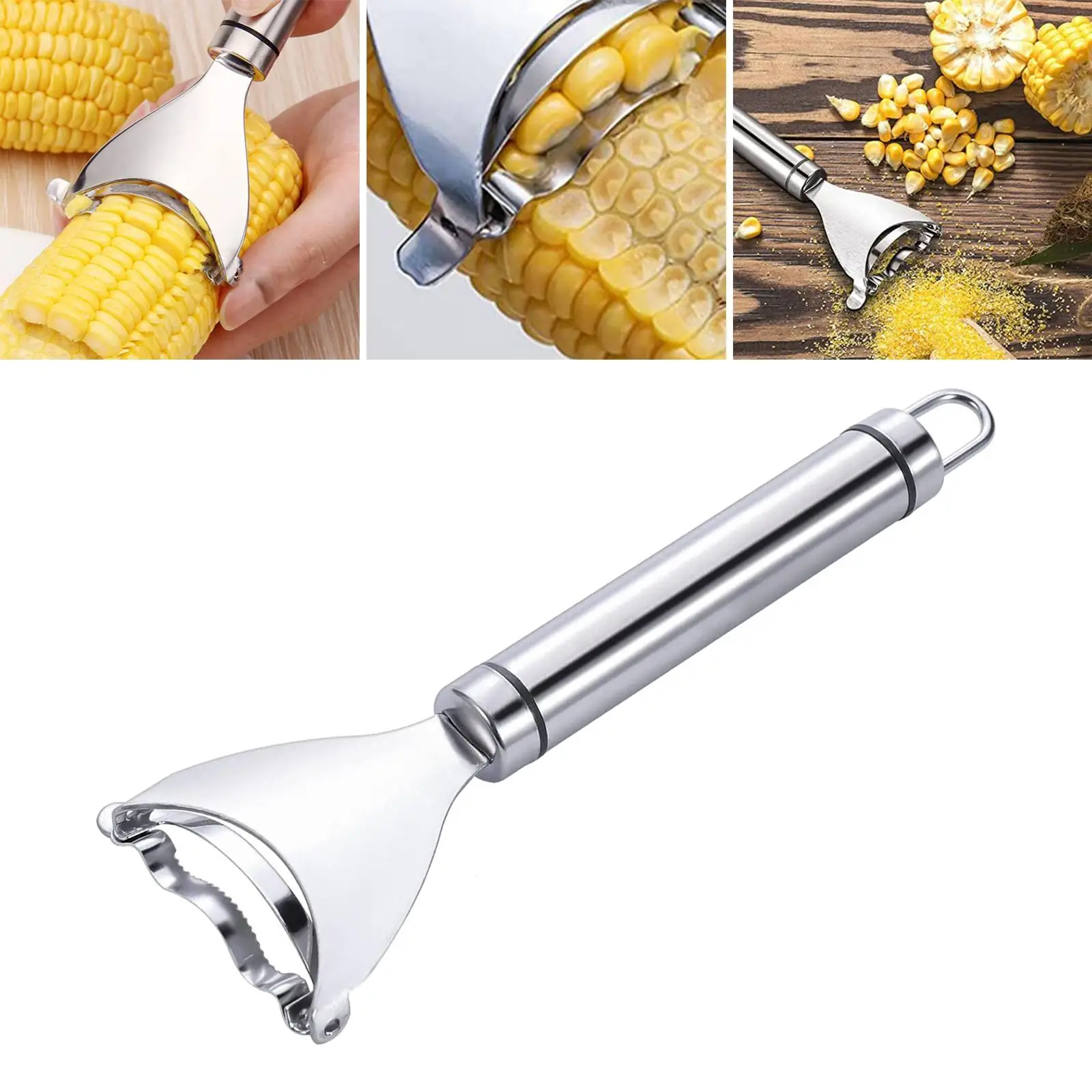 Corn , Stainless Steel , Simple Corn for s, Convenient Thresher Corn Cutter, Small Kitchen Tools