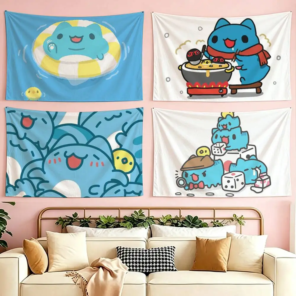 

Anime B-Bugcat CapooS flag Suitable For Party Club Outdoor Interior Wall Decoration Banner Fans Gift