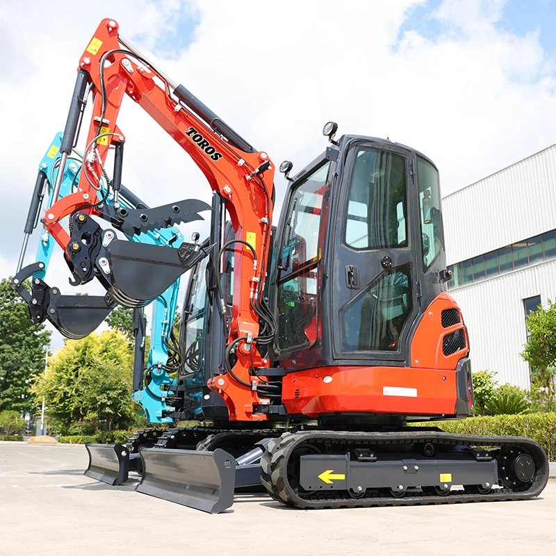 Free Shipping EPA/EURO 5 mini excavator 1 ton 2 ton 3.5 ton farm used excavator machine